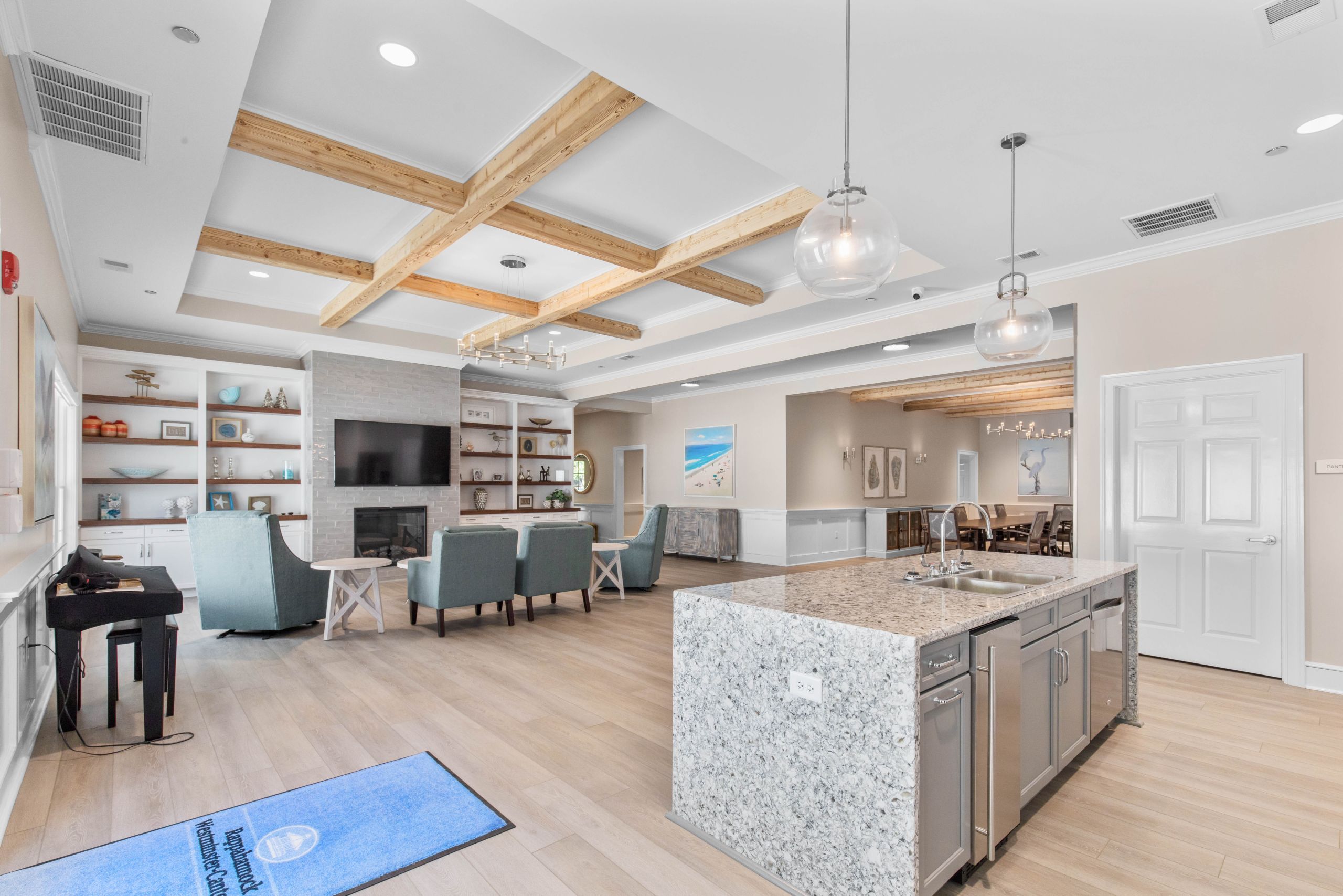 Small house Kitchen and Living Area