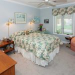 A furnished bedroom