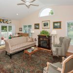 A furnished great room