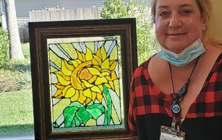 Amy Lewis stained glass