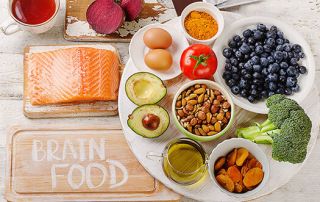 Brain foods on a platter