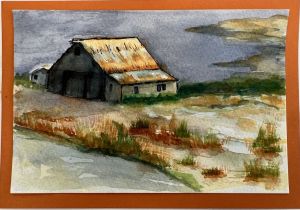 Painting of a house