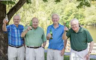 men with beer