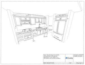Birch Deluxe Cottage #808 Cabinet Drawings 2