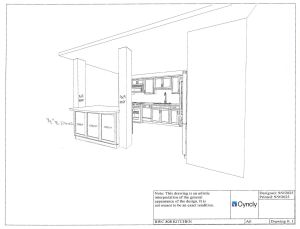 Birch Deluxe Cottage #808 Cabinet Drawings 4