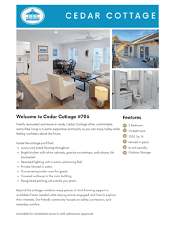 Cedar Cottage 703 Pricing Thumbnail
