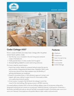 Cedar Cottage 507 Pricing Thumbnail