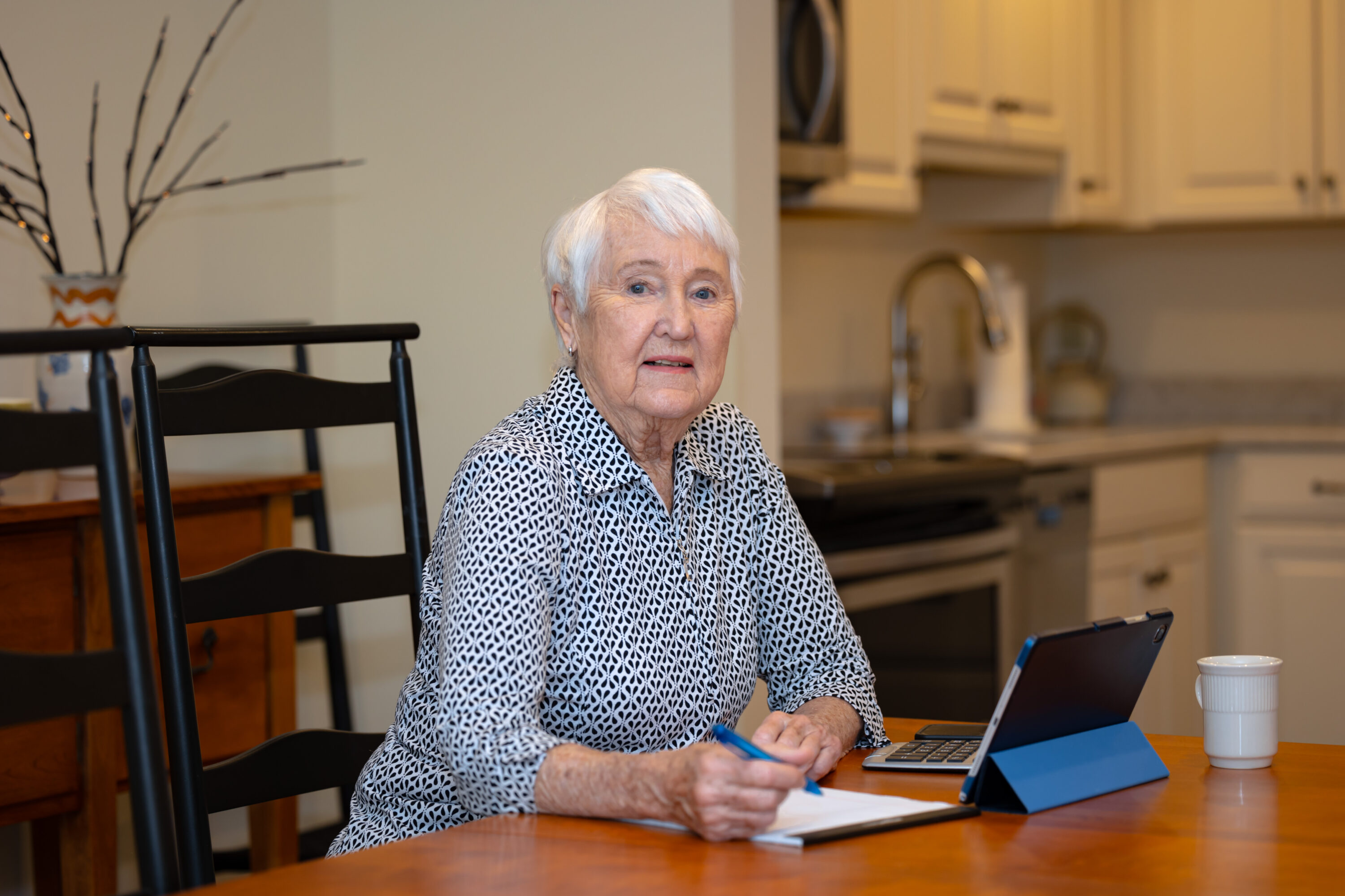 woman at computer