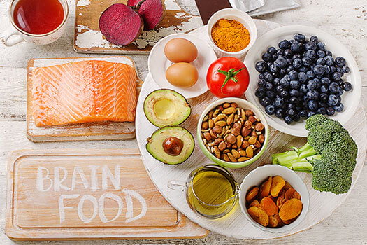 Brain foods on a platter