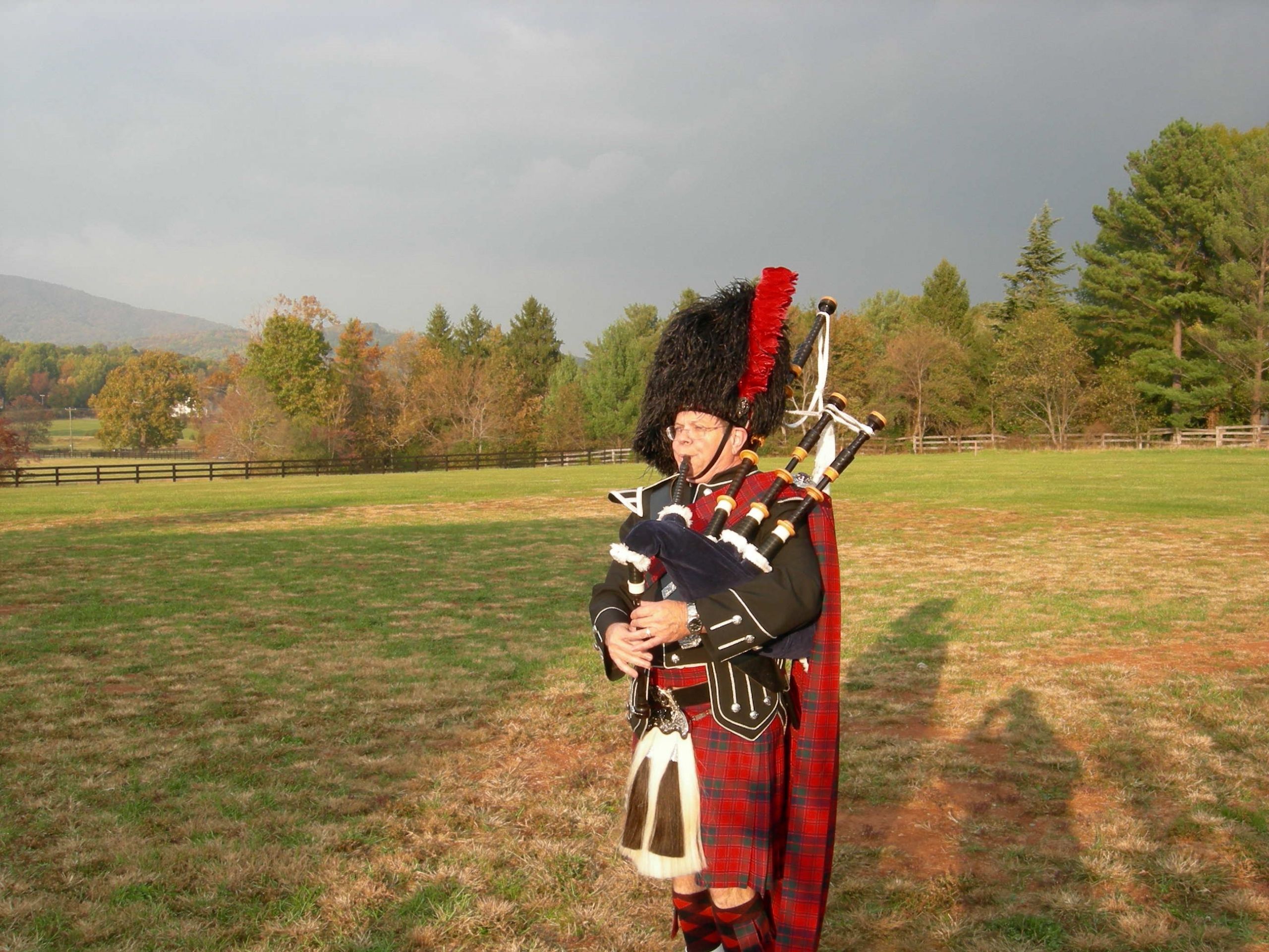 RWC Resident Larry Hammond Honors St. Patrick’s Day with His Bagpiping Talent