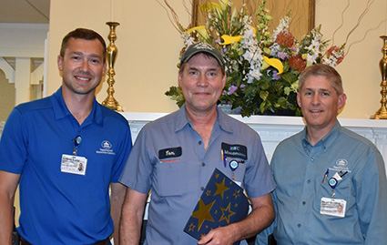 RWC’s May 2019 Employee of the Month, Tom Conner