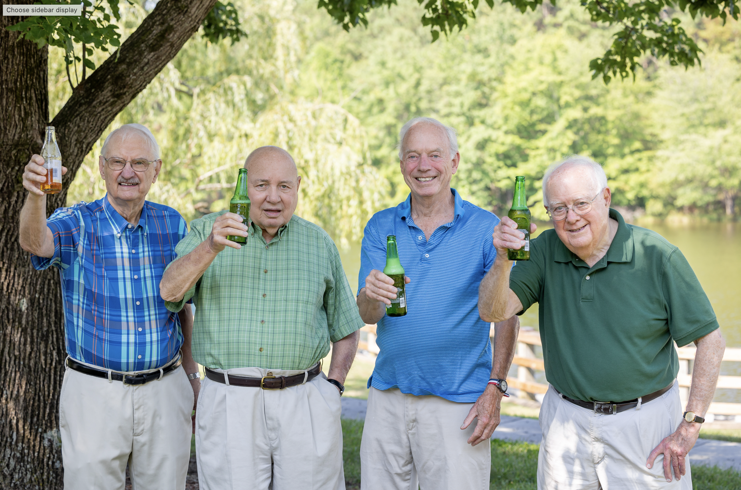 men with beer