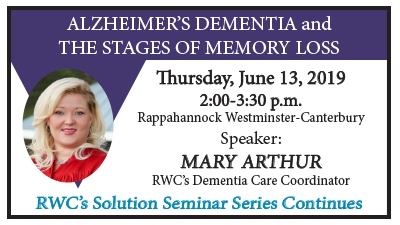 Mary Arthur to Speak at RWC’s Solution Seminar Series