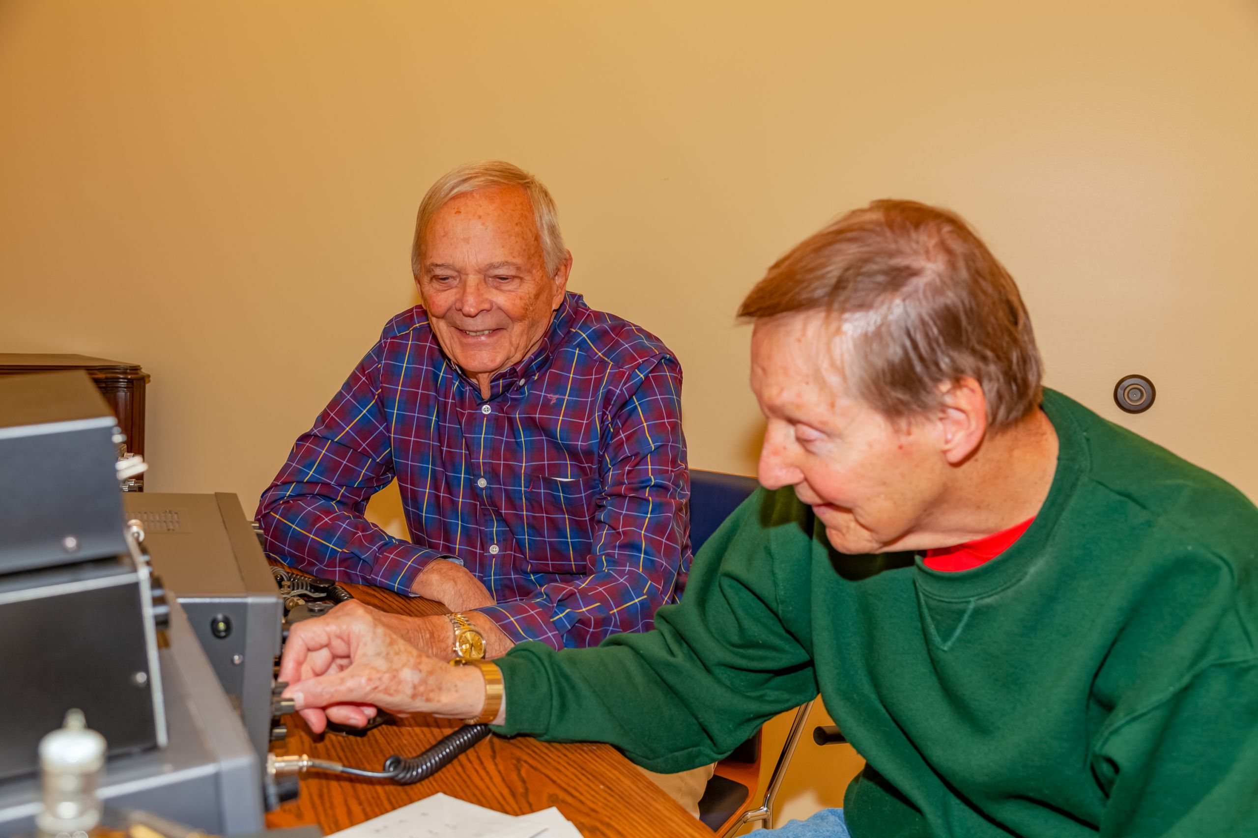 RWC encourages residents’ interests – including ham radio!